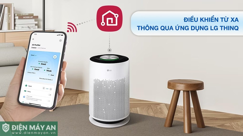 Máy lọc không khí LG PuriCare 360 Hit AS60GHWG0 41W
